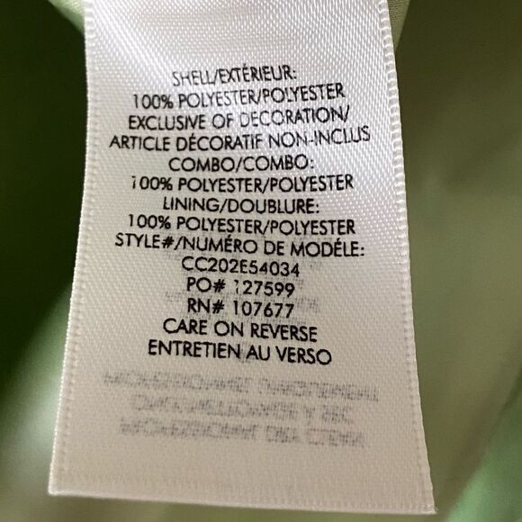 Alice + Olivia Willa Sequin Green Shirt Button Up Dress Shirt Size S - Picture 10 of 11